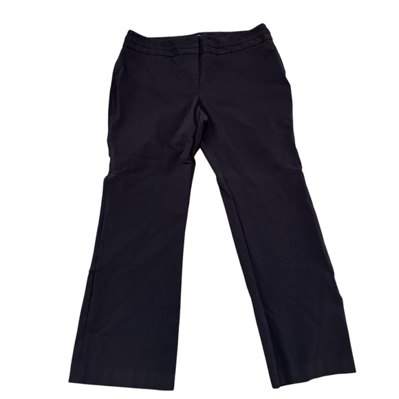 Rafaella Women’s Straight Leg Brown Ankle Pant Size 18 GUC - Picture 1 of 8